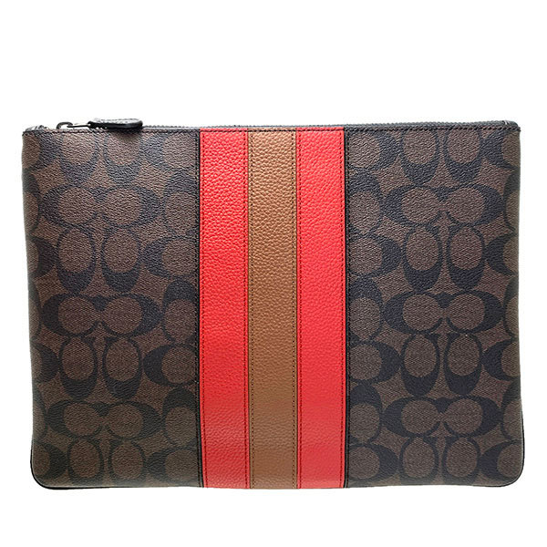 COACH（コーチ） 国内発送 ポーチ メンズ セカンドバッグ シグネチャー