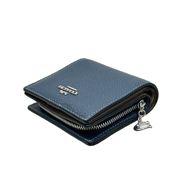 COACH（コーチ） 国内発送 財布 レディース 折り財布 ペブルド レザー
