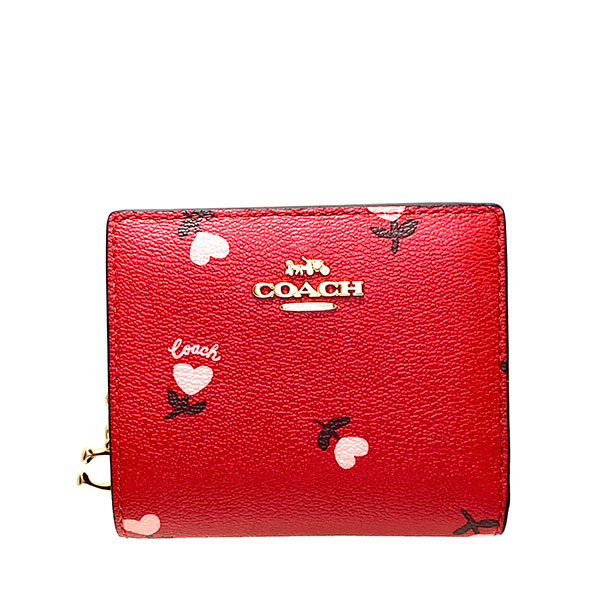COACH 国内発送 コーチ 財布 レディース 折り財布 ハート