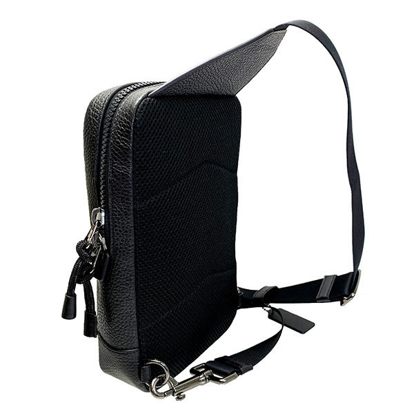 新作からsaleアイテム等お得な商品満載 新品 アウトレット Coach コーチ 正規品 ブラック Qb Bk C2950 スリングパック パック ターナー レザー ショルダーバッグ Coach 全品ポイント2倍 メンズ バッグ コーチ あすつく バッグ Www Reinnec Cl