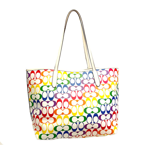 COACH（コーチ） 国内発送 バッグ レディース トートバッグ レインボー