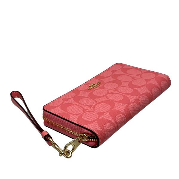 COACH（コーチ） 国内発送 財布 レディース 長財布 シグネチャー 