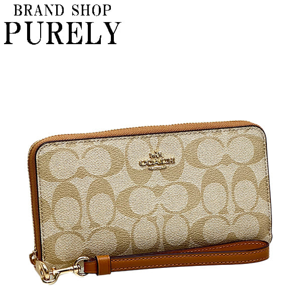 COACH（コーチ） 国内発送 財布 レディース 長財布 シグネチャー