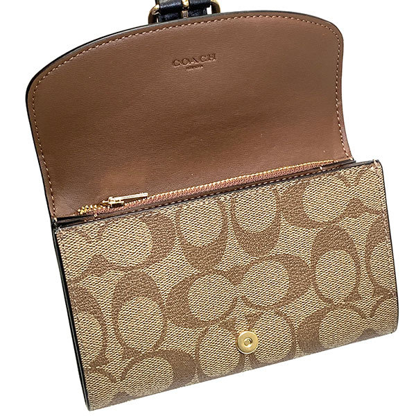 みぃ❤️コーチ  財布 COACH（コーチ） 国内発送 財布 レディース 折り財布 シグネチャー