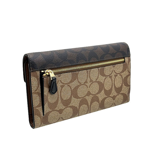 COACH 国内発送 コーチ 財布 レディース 長財布 シグネチャー
