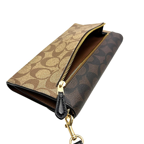 COACH（コーチ） 国内発送 財布 レディース 長財布 シグネチャー