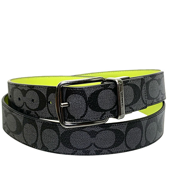 COACH（コーチ） 国内発送 ベルト メンズ シグネチャー リバーシブル