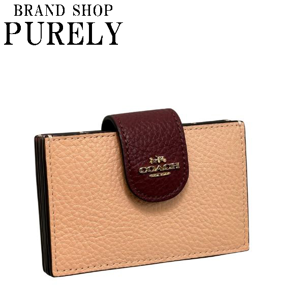 COACH 国内発送 コーチ カードケース レディース 小物 レザー