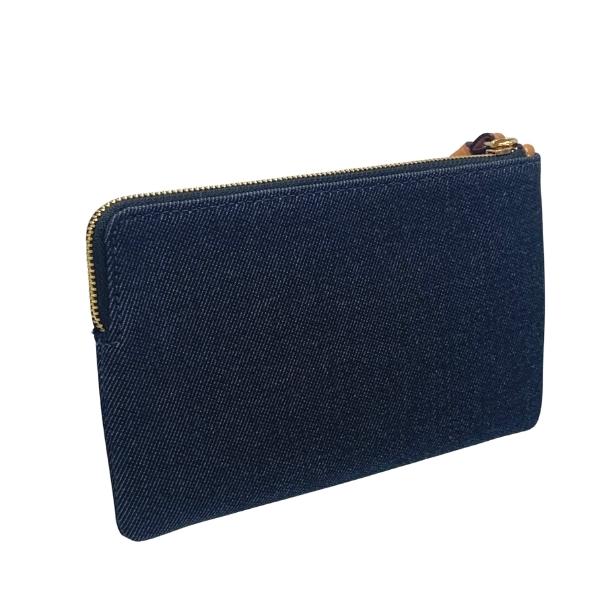 COACH（コーチ） 国内発送 ポーチ レディース 小物入れ デニム ラージ