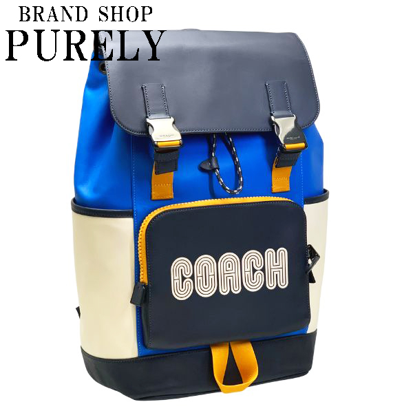 コーチ バッグ メンズ COACH リュック カラーブロック トラック