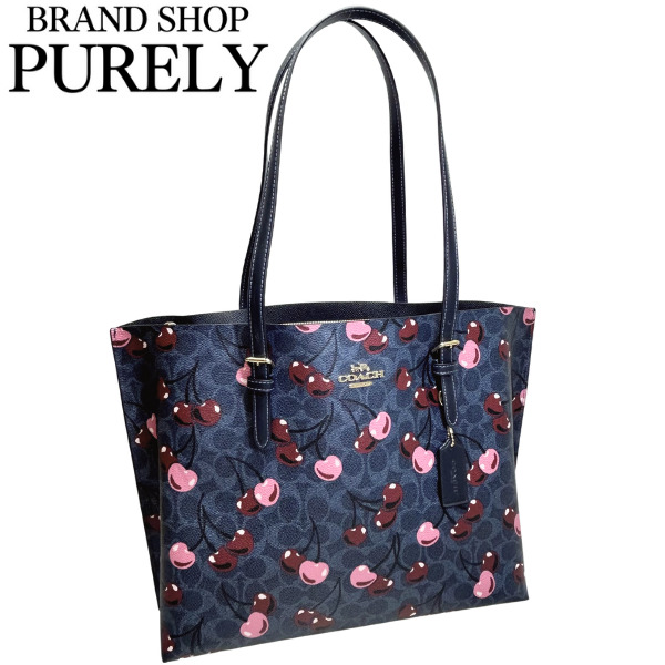 すぐ届く*COACH*コーチ*スミス トート バッグ・チェリープリント 公式】コーチアウトレット | スミス トート バッグ・チェリー