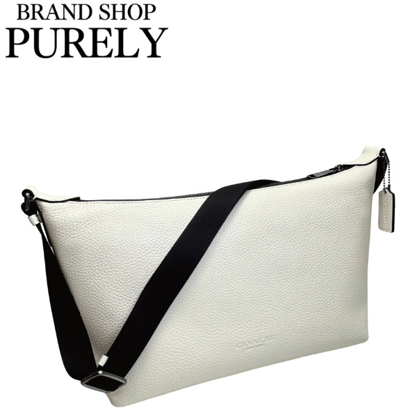 coach コーチ　メンズボディバッグ　ショルダーバッグ　美品　グレーレザー 楽天市場】コーチ バッグ メンズ COACH ショルダーバッグ アクセル