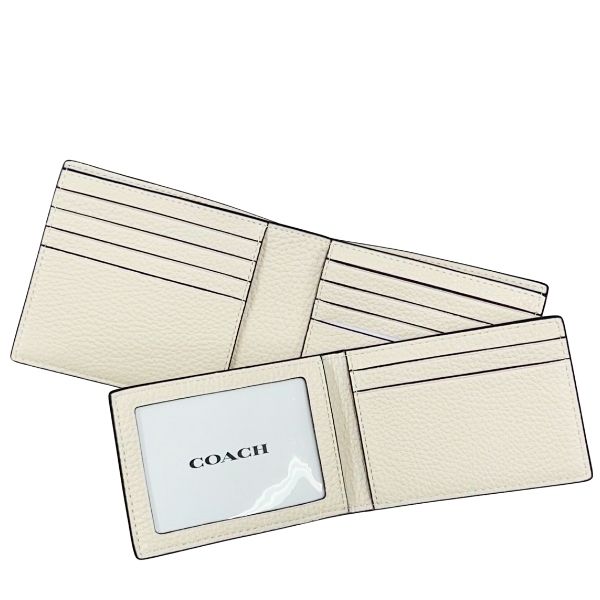 COACH（コーチ） 国内発送 財布 メンズ 折り財布 レザー ヴァーシティ
