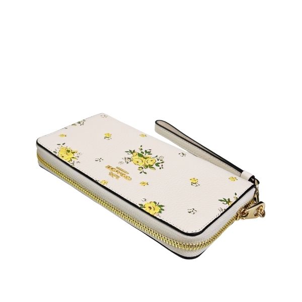 COACH（コーチ） 国内発送 財布 レディース 長財布 レザー フローラル
