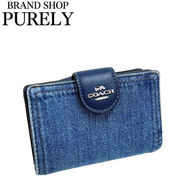 COACH 国内発送 コーチ 財布 レディース 折り財布 キルティング