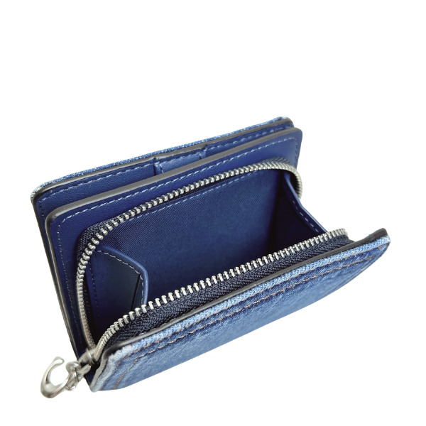 COACH（コーチ） 国内発送 財布 レディース 折り財布 デニム スナップ