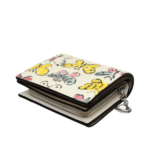 COACH 三つ折り財布 バタフライモチーフ ブラック COACH（コーチ） 国内発送 財布 レディース 折り財布 バタフライ