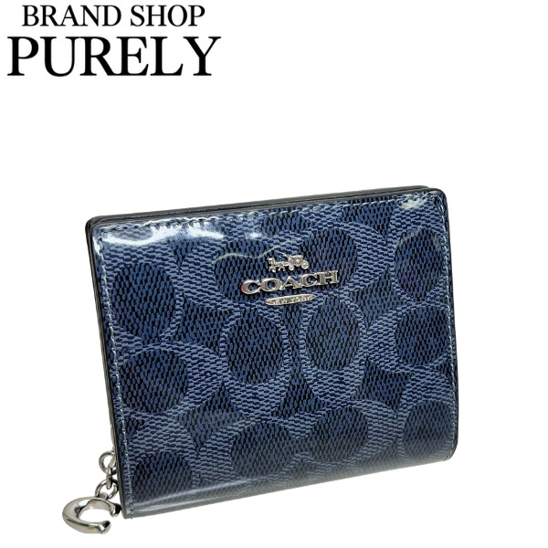 COACH 国内発送 コーチ 財布 レディース 折り財布 シグネチャー