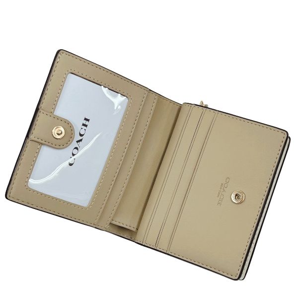 COACH（コーチ） 国内発送 財布 レディース 折り財布 ストロベリー