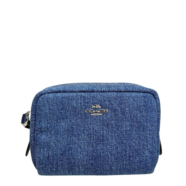 COACH（コーチ） 国内発送 ポーチ レディース 小物入れ デニム ポーチ