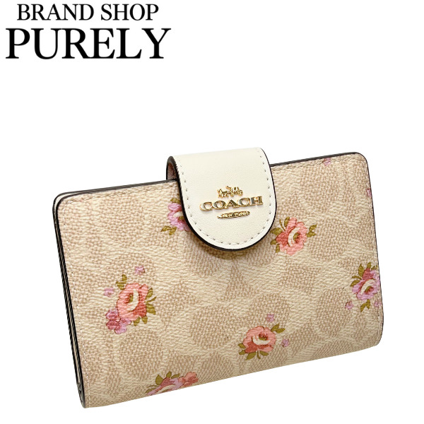 COACH（コーチ） 国内発送 財布 レディース 折り財布 シグネチャー