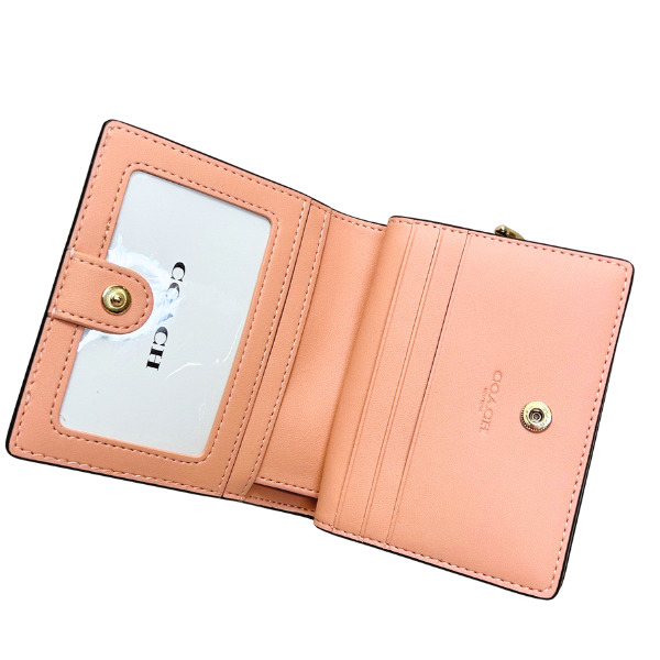 coach折り財布 Restored Accordion Zip Wallet In Signature Denim | COACH®