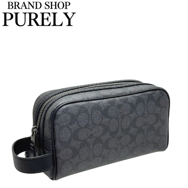 COACH（コーチ） 国内発送 ポーチ メンズ セカンドバッグ シグネチャー