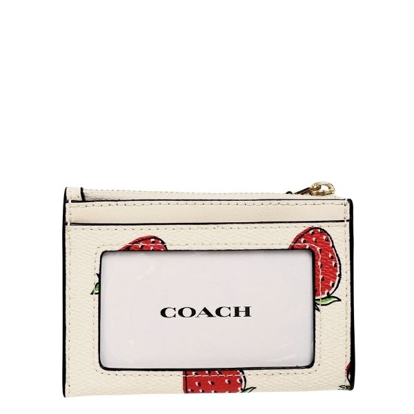 【COACH】新品未使用.リッププリント.コインケース COACH 国内発送 コーチ 財布 レディース コインケース