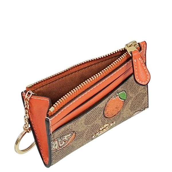 COACH（コーチ） 国内発送 財布 レディース コインケース オレンジ