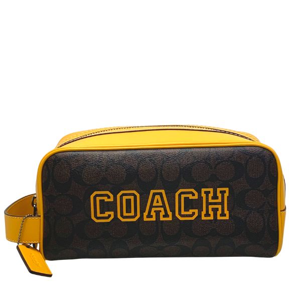 コーチ ポーチ メンズ COACH セカンドバッグ シグネチャー ラージ