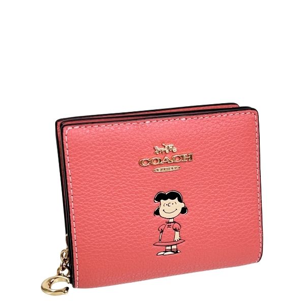 COACH（コーチ） 国内発送 財布 レディース 折り財布 × Peanuts