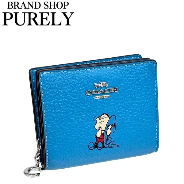 COACH（コーチ） 国内発送 財布 レディース 折り財布 × Peanuts