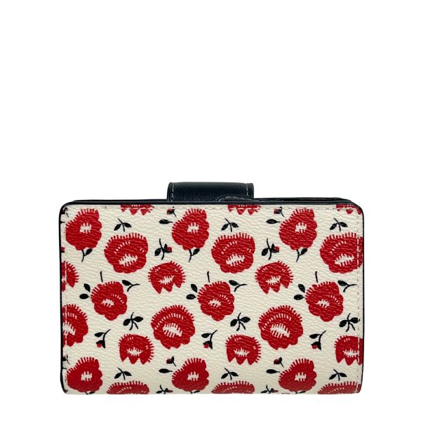 コーチ 財布 レディース COACH 折り財布 フローラル プリント ミディアム コーナー ジップ ウォレット CBO38 SVWGZ チョーク×ブラックマルチ cbo38_svwgz_2.jpg