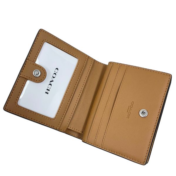 COACH コーチ　フローラル　スナップ コンパクト 折財布　A46 COACH（コーチ） 国内発送 財布 レディース 折り財布 フローラル