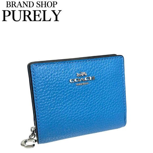 COACH（コーチ） 国内発送 財布 レディース 折り財布 レザー スナップ