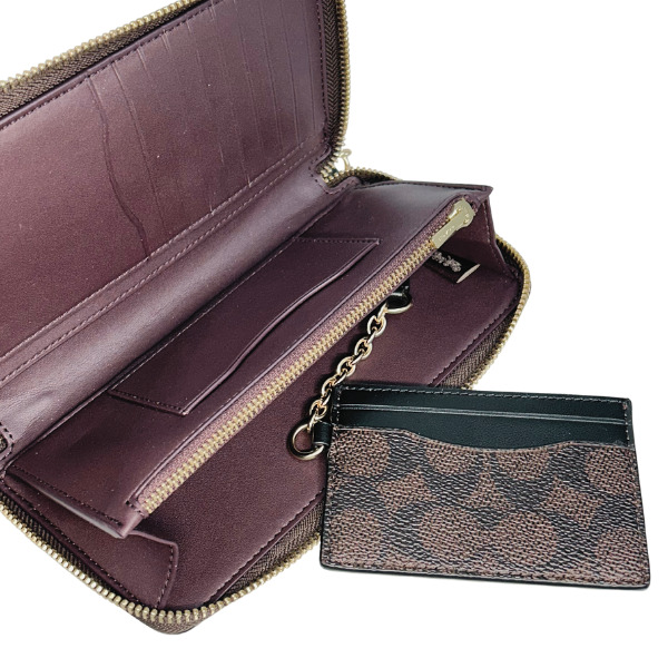 COACH（コーチ） 国内発送 財布 レディース 長財布 シグネチャー