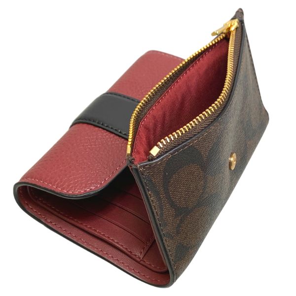 楽天市場】【COACH】 コーチ レザー 折り財布 ミディアム