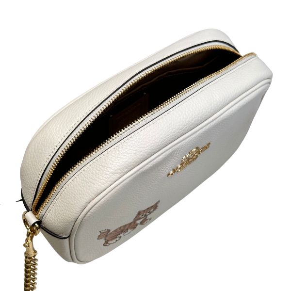COACH ジェイミー CC790 ダンシングキトゥン 猫柄ショルダーバッグ NWT Coach Jamie Camera Bag With Happy Dog/Dancing Kitten | eBay