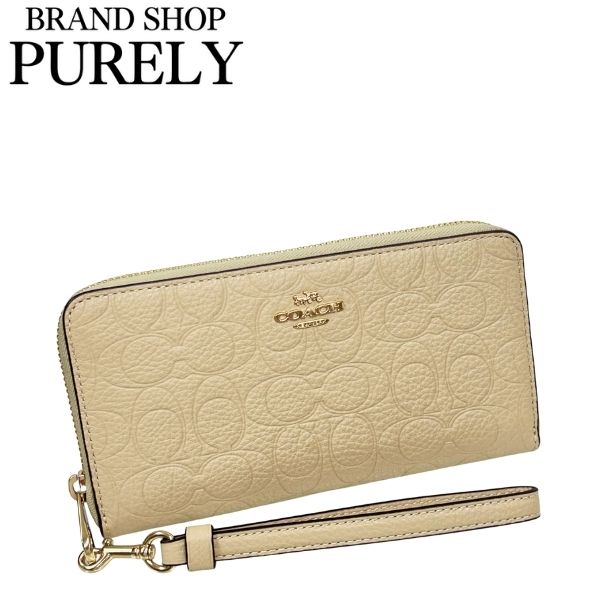 COACH（コーチ） 国内発送 財布 レディース 長財布 シグネチャー