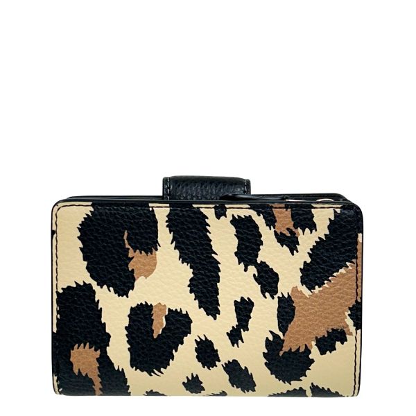 COACH（コーチ） 国内発送 財布 レディース 折り財布 レオパード