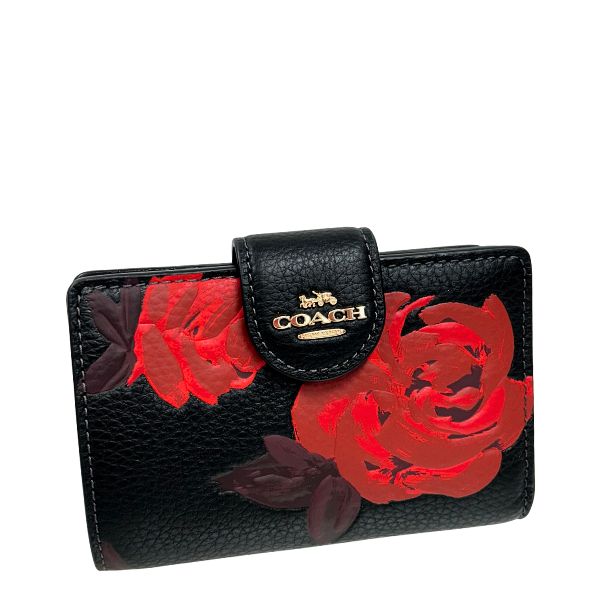 COACH（コーチ） 国内発送 財布 レディース 折り財布 フローラル