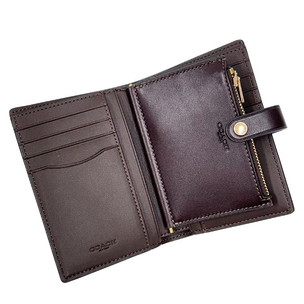 COACH（コーチ） 国内発送 財布 レディース 折り財布 レザー 2 IN 1