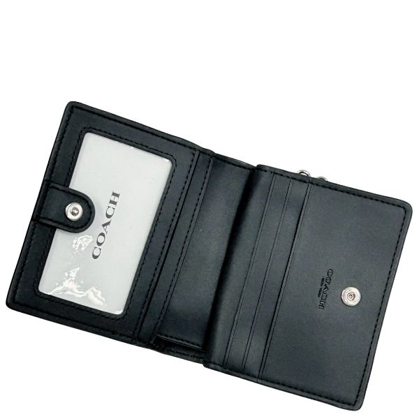 新品　COACH　コーチ　折り財布　スナップウォレット　二つ折り財布　正規品 COACH（コーチ） 国内発送 財布 レディース 折り財布 リベット