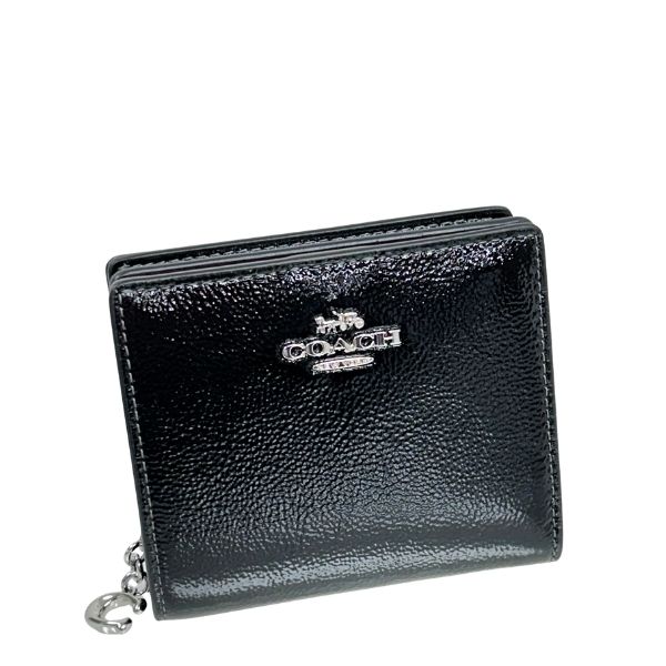 COACH（コーチ） 国内発送 財布 レディース 折り財布 パテント レザー