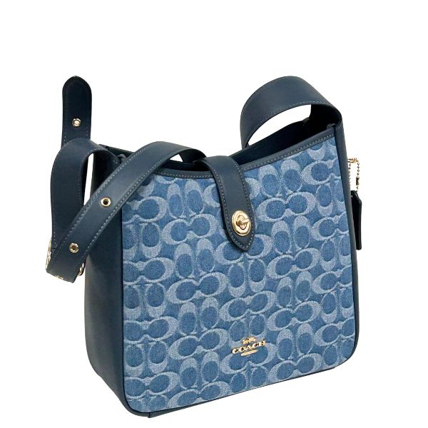 COACH（コーチ） ショルダーバッグ レディース シグネチャー デニム