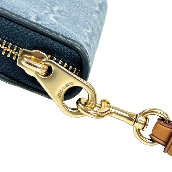 COACH（コーチ） 国内発送 財布 レディース 長財布 デニム