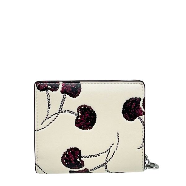 COACH（コーチ） 国内発送 財布 レディース 折り財布 チェリー