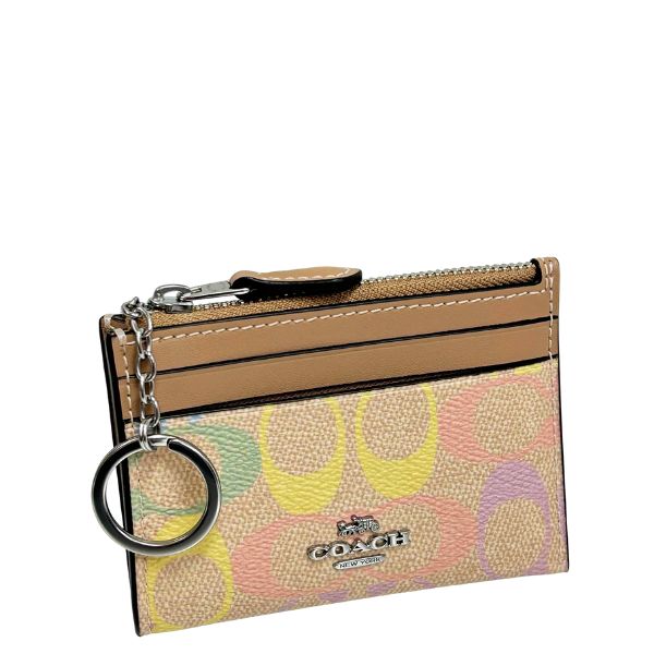 COACH（コーチ） 国内発送 財布 レディース コインケース レインボー
