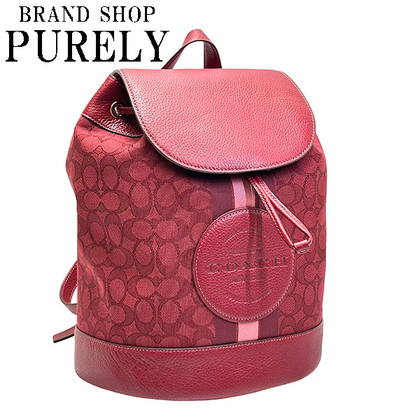 未使用級 COACH デンプシー バックパック シグネチャー CE601