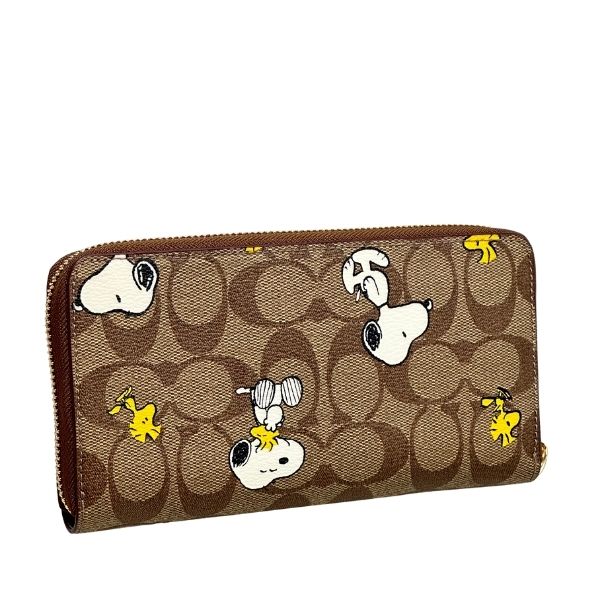 COACH×PEANUTS スヌーピー 長財布 CE705 公式】コーチアウトレット | 【COACH X PEANUTS】ロング ジップ